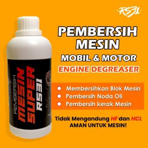 RS31 Pembersih Mesin Motor | Engine Degreaser Super Bersih Untuk Blok Mesin Motor & Mobil 500 ML.