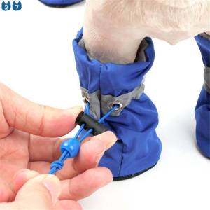 『27 Pets』4Pcs Dog Boots Shoes Anti Slip Waterproof Cat Supple S/M/L/XL