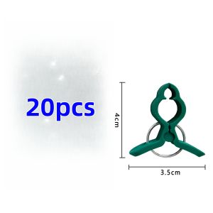20pcs Klip Pengikat Batang Tanaman / Klip Penjepit Batang Tanaman