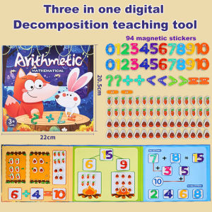 26 English Letters Childhood Magnetic Letters and Numbersmagnetic Spelling Toys for Kids Educational Toys