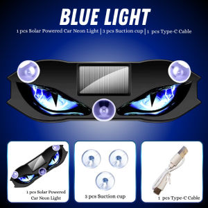 Led Solar Flashing Warning Light Car Wireless Decorative Light Anti-Rear-End Car Decoration 2pcs With Suction Cup