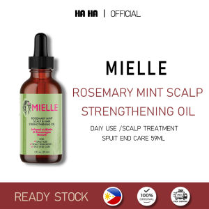 MIELLE 60ml Hair Growth Oil with Argan & Tea Tree for Dry Scalp Hydration Anti Itch Treatment All Hair Types Vegan Friendly