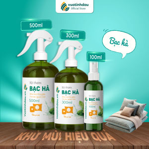 Chai Xịt Thơm Chăn Ga Gối Đệm Nệm 100ml VUATINHDAU Xịt Khử Mùi Nệm Xịt Thơm Gối Xịt Giường Xịt Nệm Xịt Chăn