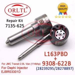 7135-625 Repair Kits Nozzle L163PBD L163PBA L163PRD Control Valve 9308-622B For JMC Transit EJBR03301D