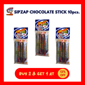 CHAMPOLA SIPZAP CHOCOLATE STICK 60g 3pieces