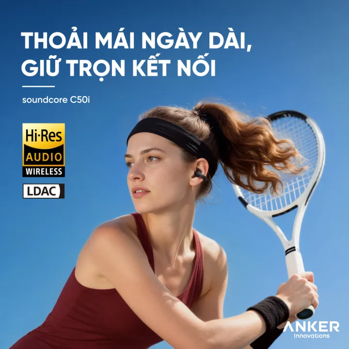 Tai nghe bluetooth Open-Ear Soundcore C50i | Màng loa 12mm| Pin 7h/28h| Bluetooth 6.0| Bảo hành 18 tháng | BigBuy360 - bigbuy360.vn Tai nghe bluetooth Open-Ear Soundcore C50i | Màng loa 12mm| Pin 7h/28h| Bluetooth 6.0| Bảo hành 18 tháng | BigBuy360 - bigbuy360.vn