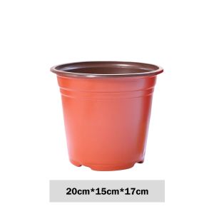 Free Shipping Durable PP Plastic Plant Pots with Drainage Holes For Healthy Growth Plastic Pots Flower Plant Container Seeds Home Living Gardening Pot Planter Succulents Indoor Outdoor With Drainage Holes Flower Pots