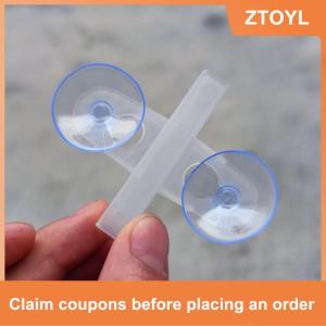 【ZTOYL】 2 cái kẹp cách ly bể cá bể cá tấm phân vùng kẹp thủy tinh tấm phân chia tách tách sinh sản