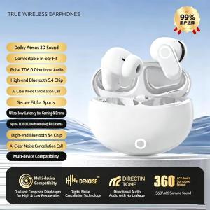 Portable Wireless Bluetooth TWS Earphone With Mic Noise Reduction Wireless Headphones For Any Phone