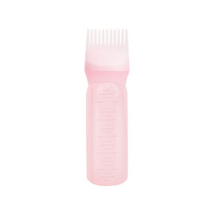 💄Orfila Sisir Pewarna Rambut Berbentuk Botol Sisir Krim Rambut Sisir Gigi Botol Salon Rambut Alat Penataan Rambut