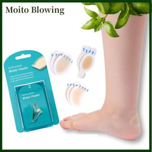 Moito 4Pcs Blister Bandages Waterproof Hydrocolloid Plaster Adhesive Anti-Wearing Heel Gel Sticker Pain Pedicure Patch Pads