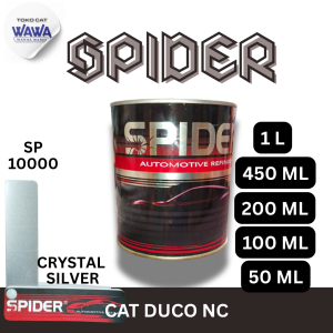cat duco Spider super crystal silver SP 10000 1 liter (dasaran candytone)