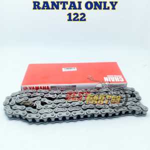 rantai only yamaha 122 untuk semua motor jupiter vega r mio fino aerox nmax lexi nouvo kualitas original ori asli bermutu