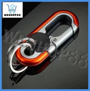 WESHOP88 1PC Mens Car Key chain Anti-Loss Car Key Holder Mens Fashion KeyChain