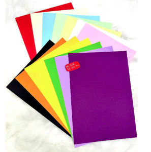 Xấp 10 Tờ Bìa Giấy Cứng A4 Màu Đặc Biệt Định Lượng 160gsm-180gsm Dùng Làm Thủ Công HandmadeGiấy A4 Bìa Tài Liệu Sách Vở