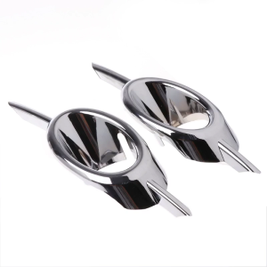 1 Pair Chrome Front Fog Lamp Light Cover Trim For Chevy Cruze 2009-201