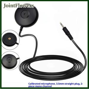 JointFlowers ไมโครโฟนปรับเทียบสายสีดำ1ชิ้น5เมตรสำหรับ Pioneer mcacc AV ตัวรับสัญญาณที่บ้านสำหรับไมโครโฟนโมโนปลั๊ก20Hz-16Hz