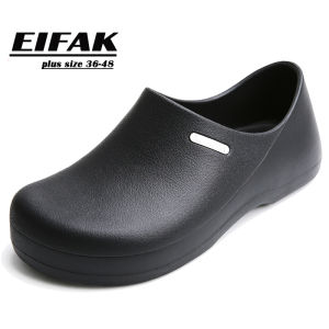 รองเท้าเชฟ รองเท้าเซฟตี้ กันลื่น น้ําหนักเบา สําหรับเชฟ รองเท้ากันน้ํากันลื่นน้ําหนักเบาสําหรับผู้ชาย-ผู้หญิง 36-47 รูปแบบ น้ำหนัก 1000 มล