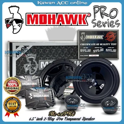 MOHAWK M1 MS PRO Series 6.5 2-Way Component Set Speaker / Crossover / tweeter MS-6.2 /M1-6.2 Car Audio Sound System