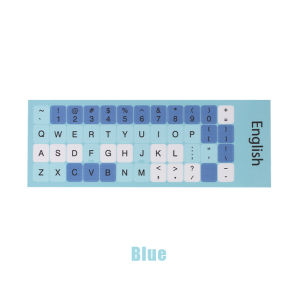 English Letters Cartoon Anime Cute Keyboard Stickers for Notebook Computer Gaming Laptop Accessories Keyboard Covers Waterproof