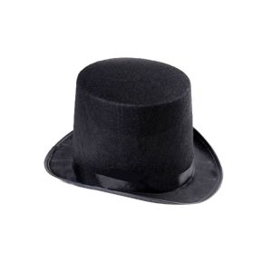 Topi Sulap/Topi Tinggi Untak Alat Sulap/Topi Hitam Sulap/Topi Aksesoris Sulap/Top Hat Anak Dewasa