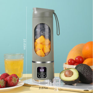 450ml Portable Juicer Blender USB Rechargeable Smoothie Mixer Fruit Juice Blender for Travel Home450ml Portable Juicer Blender for Shake Rechargeable Electric Fruits Smoothie Mixer