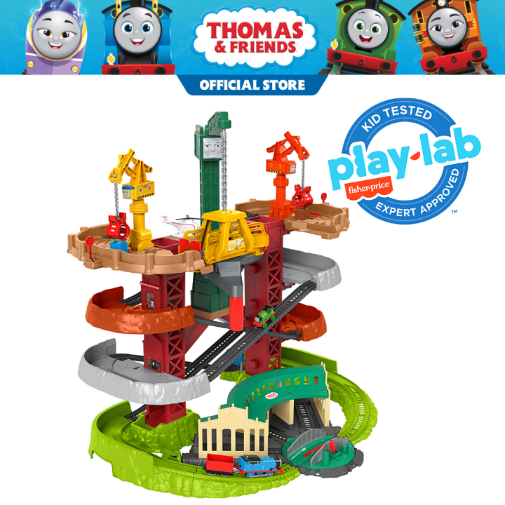 Fisher price thomas the train hot sale super station