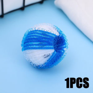 12/6PCS Washing Machine Hair Filter Floating Fur Lint Hair Remover Catcher Reusable Laundry Ball Dirty Collection Cleaning Balls