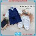 Hanbok Pria | Baju Adat Korea Anak Laki Laki dan Dewasa | Cosplay Tradisional Ulang Tahun Katun. 