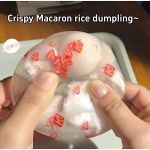 Creative Rice Dumpling Crispy Leather Ball Can Be Crushed Three Times Small Ball Decompression Hand Ball Venting Toys for Anxiety Relief & Relaxation