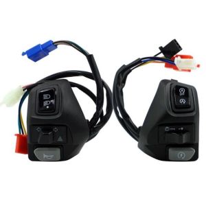 Domino Handle Switch With Hazard Light Switch For Aerox / MIO Left+Right 1pair