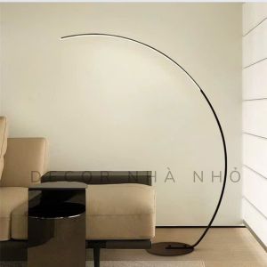 D087 đèn sàn sofa phòng khách phòng ngủ nghệ thuật đèn câu cá công LED bảo vệ mắt tối giản sáng tạo.