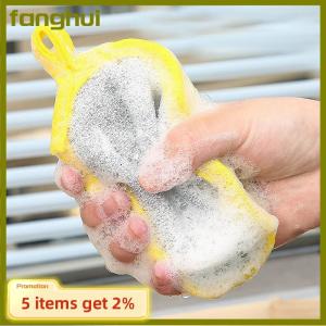 fanghui 3 10 PCS Double Sided Dishwashing Sponge Dish Washing Brush Pan Pot Dish Wash Sponges Household Cleaning Reusable Kitchen Tool