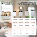 ONEHOME Air Purifier For Home Appliances Anti-PM2.5 Portable Remote with HEPA Filter K1 Purifier. 