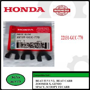 SLIDER PIECE HONDA BEAT FI V1 V2 BEAT CARB ZOOMER X GENIO PULLEY BALL CLAMP - MIUMOTO