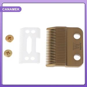 【CANAMEK】 1Set Hair Clipper Blade Golden with Ceramic Blade for Cordless Clipper