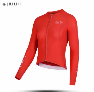 Áo đạp xe dài tay nam nữ MY356 - Chính hãng Mcycle - Co giãn thoáng khí ôm body