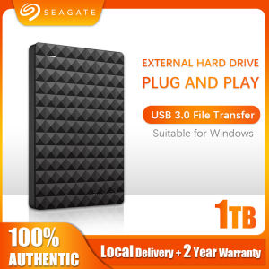 Seagate External Hard Drive 4TB 2TB 1TB Expansion USB 3.0 HDD Enclosure Portable 2.5" Hard Drive External Hard Disk
