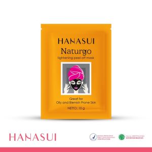 Hanasui Mineral Mud Mask | Naturgo Peel Off Mask Black Sachet | Anti-Aging Peel Off Mask Gold Sachet