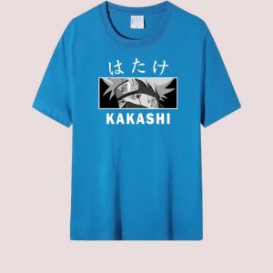 Kaos pria atasan baju pria kaos oblong baju kaos cowok lengan pendek kakashi