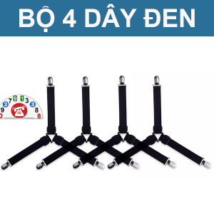 Bộ Kẹp Drap Ga Giường Dây Chằng Góc Nệm