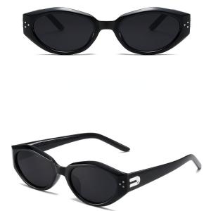 JN IMPRESSION Thời trang hợp thời trang Kính mát nữ bảo vệ khỏi tia UV Retro sáng melanin cảm giác cao cấp đi lại kem chống nắng kính mát