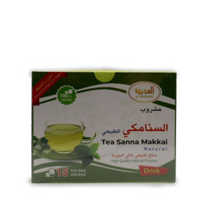 AL MADINAH Tea Sanna Makkai Drink  Minimim Pelangsingan Badan High Quality Natural Product { 15 TEA BAG UNCANG  25 TEA BAG UNCANG }
