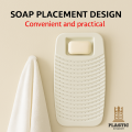 Aesthetic Design Plastic washing Board With Soap Placement. 