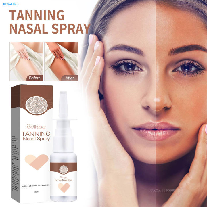 Rosalind Fast SkinTanning Nasal Spray Shine Brown Skin Quick Dry Tanning Nasal Spray Effective