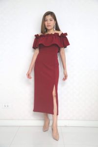 ชุดเดรสออกงาน. ชุดเดรสสาวอวบ 42 44 46 48 ชุดราตรี ชุดเดรสคนอ้วน ใส่ไปงานเลี้ยง งานบวช งานแต่ง ชุดทำงาน ชุดปาร์ตี้