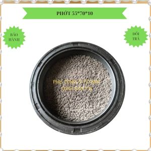 Phớt chắn dầu (oilseal) Thông số 55x70x10 cao su có lò xo