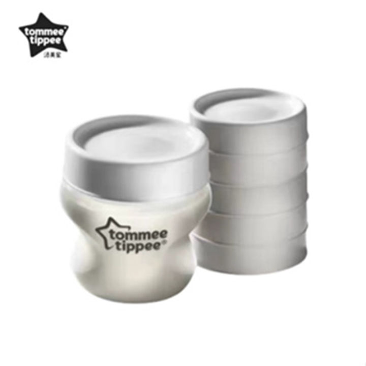 Tommee Tippee breast milk storage lids travel and storage baby - Main Image