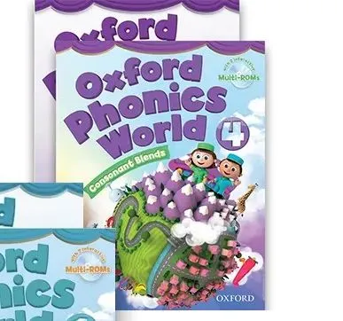 Sách - Oxford Phonics World 1 2 3 4 5 Students Book And Work book