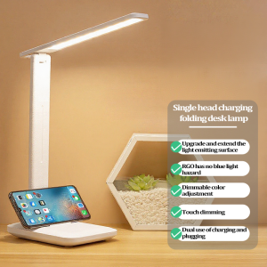 IMUTO  Rechargeable LED Desk Lamp Portable Foldable Table Lamp Student Reading Study Lamp